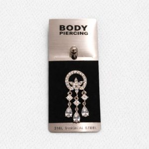 Piercing Αφαλού Crystal Dreamcatcher Drops