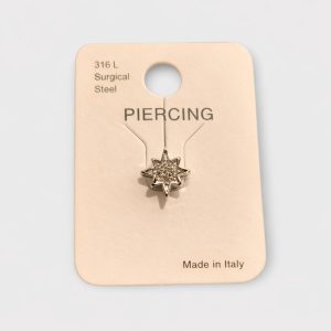 ΤΡΑΓΟΣ PIERCING Star Glow Crystal